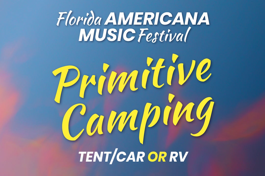 Florida Americana Music Fest 2025 Primitive Camping Foggy